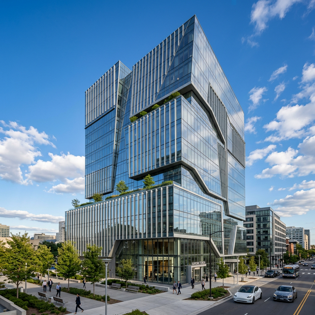 Prow Constructions completed office building